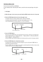 Preview for 84 page of Citizen CT-E601 User Manual