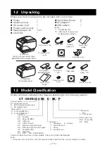 Preview for 13 page of Citizen CT-S601 User Manual