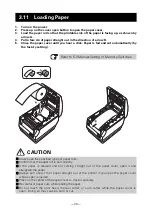 Preview for 39 page of Citizen CT-S651 Type II User Manual