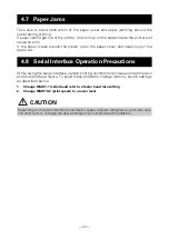 Preview for 50 page of Citizen CT-S651 Type II User Manual