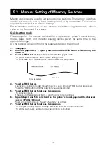 Preview for 53 page of Citizen CT-S651 Type II User Manual