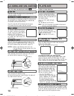 Preview for 18 page of Citizen JCTV1600SA Instruction Manual