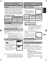 Preview for 19 page of Citizen JCTV1600SA Instruction Manual