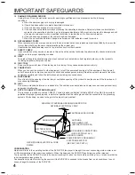 Preview for 4 page of Citizen JDVD3825PB Operating Manual