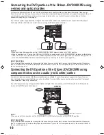 Preview for 16 page of Citizen JDVD3825PB Operating Manual