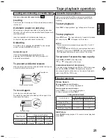 Preview for 21 page of Citizen JDVD3825PB Operating Manual