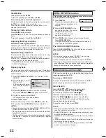 Preview for 22 page of Citizen JDVD3825PB Operating Manual