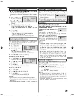 Preview for 29 page of Citizen JDVD3825PB Operating Manual