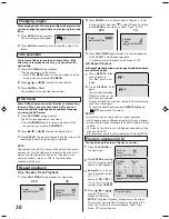 Preview for 30 page of Citizen JDVD3825PB Operating Manual