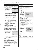 Preview for 32 page of Citizen JDVD3825PB Operating Manual