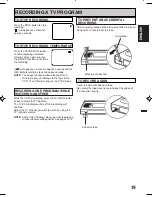 Preview for 19 page of Citizen JVHS3987D Instruction Manual