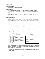 Preview for 8 page of Citizen PPU-700 Command Reference Manual