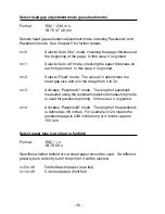 Preview for 30 page of Citizen PROdot 350 Addendum To User'S Manual