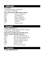 Preview for 3 page of Citizen W11-S Operating Instructions Manual