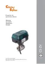 Preview for 9 page of CitrinSolar CS-ZV Manual For The Specialised Craftsman