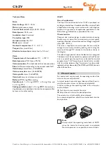 Preview for 11 page of CitrinSolar CS-ZV Manual For The Specialised Craftsman