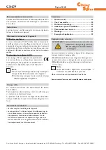 Preview for 18 page of CitrinSolar CS-ZV Manual For The Specialised Craftsman