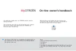 Preview for 2 page of CITROËN 2012 C-ELYSEE Owner'S Handbook Manual