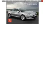 CITROËN C5 2013 Owner'S Manual preview