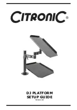 Citronic DJ PLATFORM Setup Manual preview