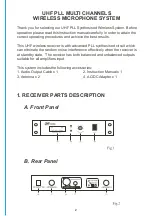 Preview for 2 page of Citronic MP16UHF Manual