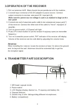 Preview for 4 page of Citronic MP16UHF Manual