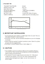 Preview for 7 page of Citronic MP16UHF Manual