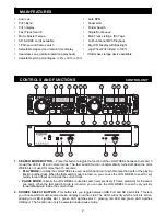 Preview for 3 page of Citronic MPSD-1 Operating Instructions Manual