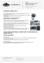 Preview for 2 page of City Safes OMEGA Deposit Operating And Changing Instructions