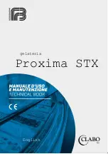 Clabo FB Proxima STX A30 Technical Book preview