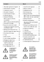 Preview for 27 page of clage MBX 3 Lumino Operating And Installation Instructions