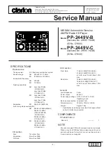 Clarion 28185 7S200 Service Manual preview