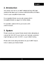 Preview for 6 page of Clarion CLA-SC1 Installation & Owner'S Manual