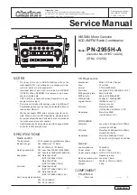 Clarion PN-2955H-A Quick Start Manual preview