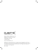 Preview for 51 page of Clarity ClarityLife C900 User Manual