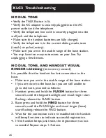 Preview for 29 page of Clarity XLC2 User Manual