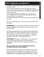 Preview for 36 page of Clarity XLC2 User Manual