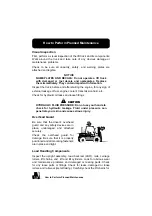 Preview for 110 page of Clark C40D Operator'S Manual