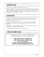 Preview for 3 page of Clarke 20CI Operation & Maintenance Instructions Manual