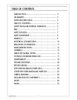 Preview for 4 page of Clarke 20CI Operation & Maintenance Instructions Manual