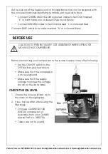 Preview for 6 page of Clarke 2245316 Operation & Maintenance Instructions Manual