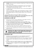 Preview for 8 page of Clarke 3110805 Operating Instructions Manual