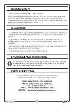 Preview for 2 page of Clarke 3120132 Operating & Maintenance Instructions