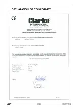 Preview for 15 page of Clarke 3120132 Operating & Maintenance Instructions