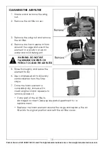 Preview for 18 page of Clarke 3402042 Operation & Maintenance Instructions Manual