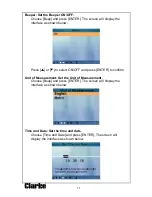Preview for 11 page of Clarke 4501130 User Instructions