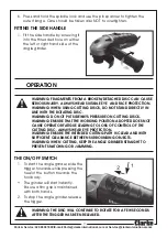 Preview for 11 page of Clarke 6470144 Operating & Maintenance Instructions