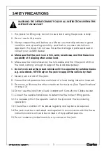 Preview for 3 page of Clarke 7621820 Operation & Maintenance Instructions Manual