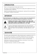 Preview for 2 page of Clarke 7630386 Operation & Maintenance Instructions Manual