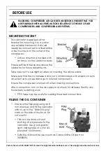 Preview for 5 page of Clarke Air CAT162 Fitting & Maintenance Instructions